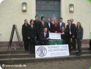 Aschaffenburg Scheckübergabe